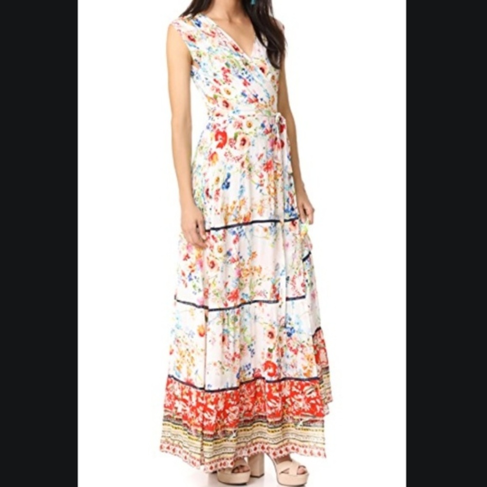 Johanne Beck Floral Maxi size Small
